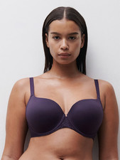 NEW  84 CHANTELLE 13FN0 NORAH COMFORT SMOOTH SWEETHEART T-SHIRT BRA SZ 32DDD