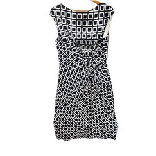 Lauren Ralph Lauren Dress 14 Stretch Ruched Office To Cocktail Easy Wear