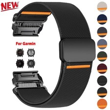 Quick Fit Nylon Band Strap For Garmin Fenix 8 E 7 7X 6 6X Pro 3HR 5 5X Plus Epix
