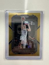 2023 Panini Prizm WNBA Gold Prizm /10 Nina Milic/ Nikolina Milic