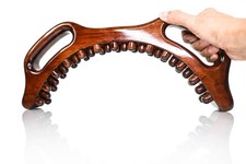 Half Moon Wood Therapy Maderoterapia Leg and Stomach Shaper Tool for Cellulite