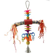A E Cages Happy Beaks Totem Pole Bird Toy