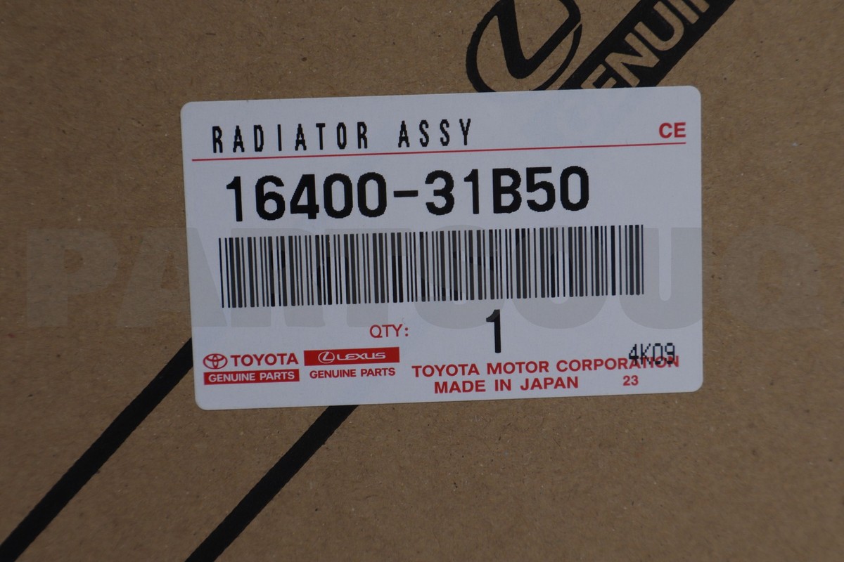 1640031B50 Genuine Toyota RADIATOR ASSY 16400-31B50 | eBay