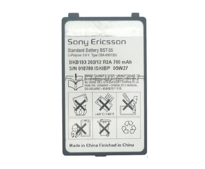 BST-35 NEU Ersatz Akku für Sony Ericsson K700i T220 T226 T230 Z200 Z500i