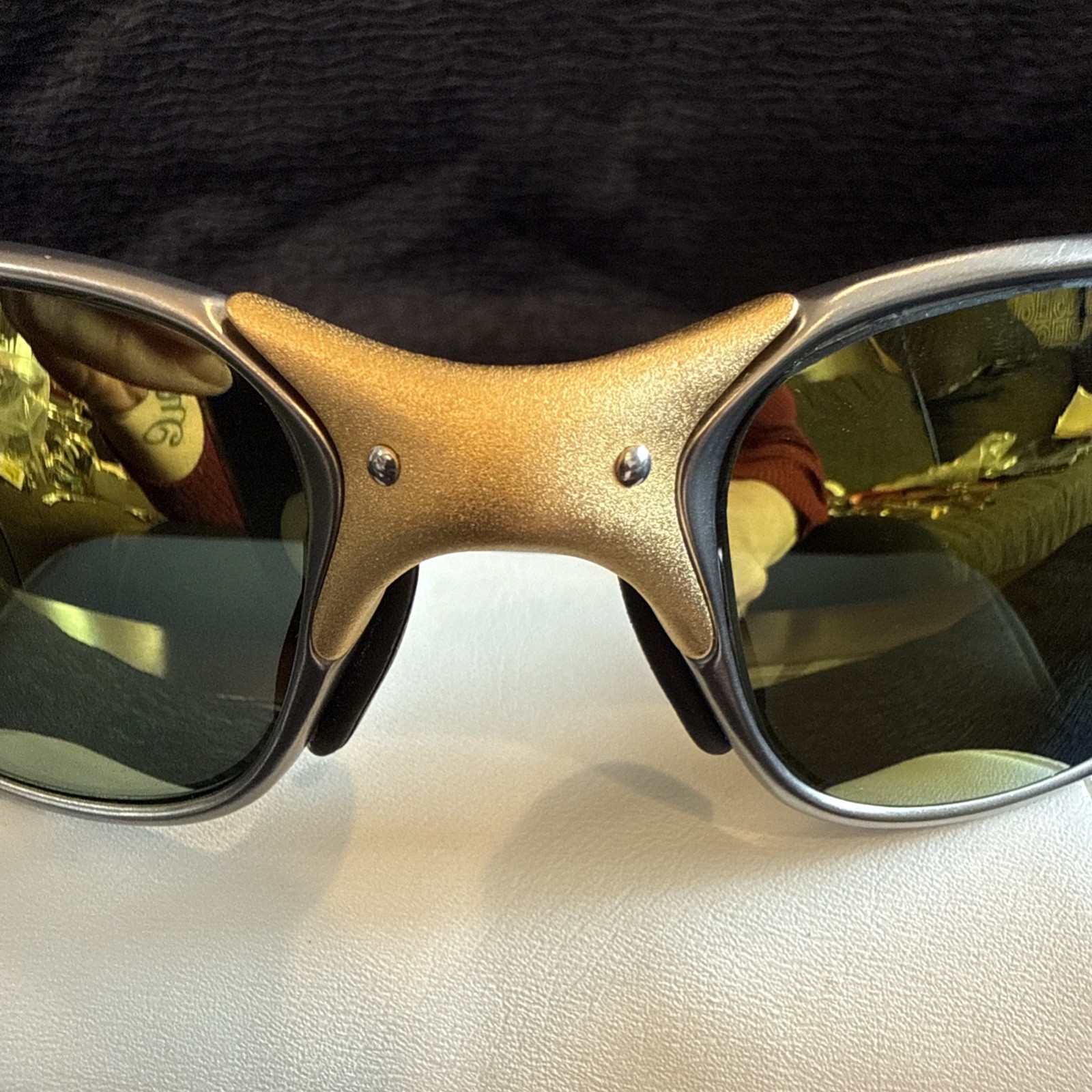 Oakley X-Metal XX 24K Gold Iridium Sunglasses - Gem