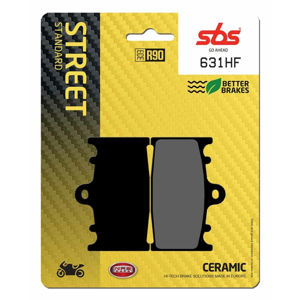 SBS BRAKE PADS KH158 STREET CERAMIC COLOUR BLACK - Image 3