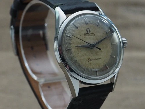 Vintage Omega Seamaster Small second  Honey Comb 3.9.12 Dial Automatic Watch