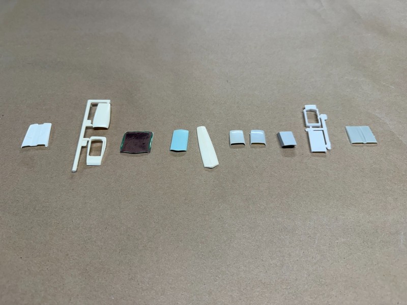 Model Car Hood Scoop Parts Lot 10 Pieces Hot Rod Drag Muscle Car 1/25 Scale Auto