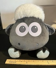 21.5  Large Shaun The Sheep Laying Down Plush Aardman Animations Stuffed Toy NWT