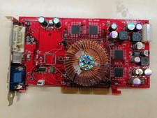RETRO TESTED GRAPHIC CARDS MSI nVIDIA GeFORCE FX5200 ULTRA 128MB DVI VGA S-VIDEO