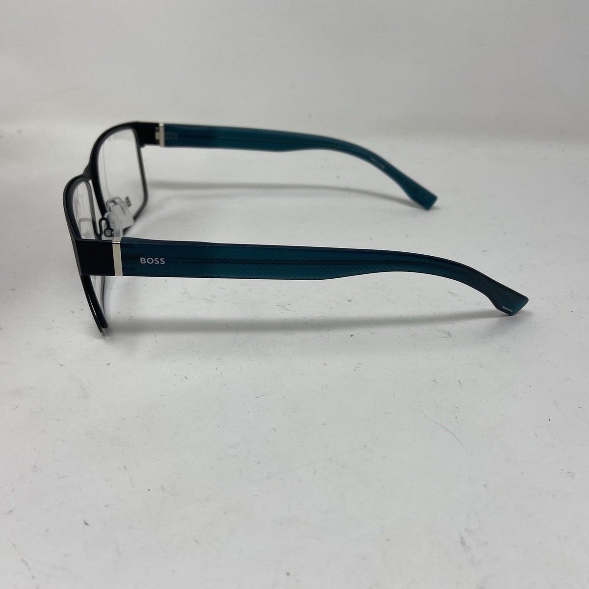 HUGO BOSS 0730/N 003 BLACK GREEN 56-16-140 Flex Hinge Eyeglasses