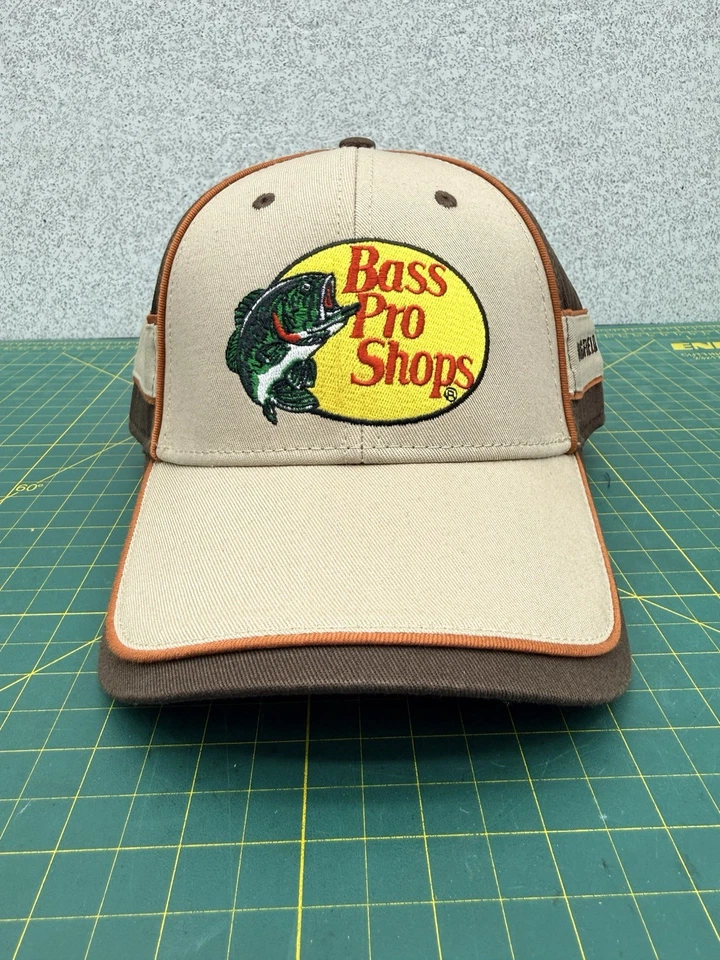 Gorra Bass Pro Shops Springfield, MO Bronceada Bordada Logo Correa Nueva Foto 2 de 4
