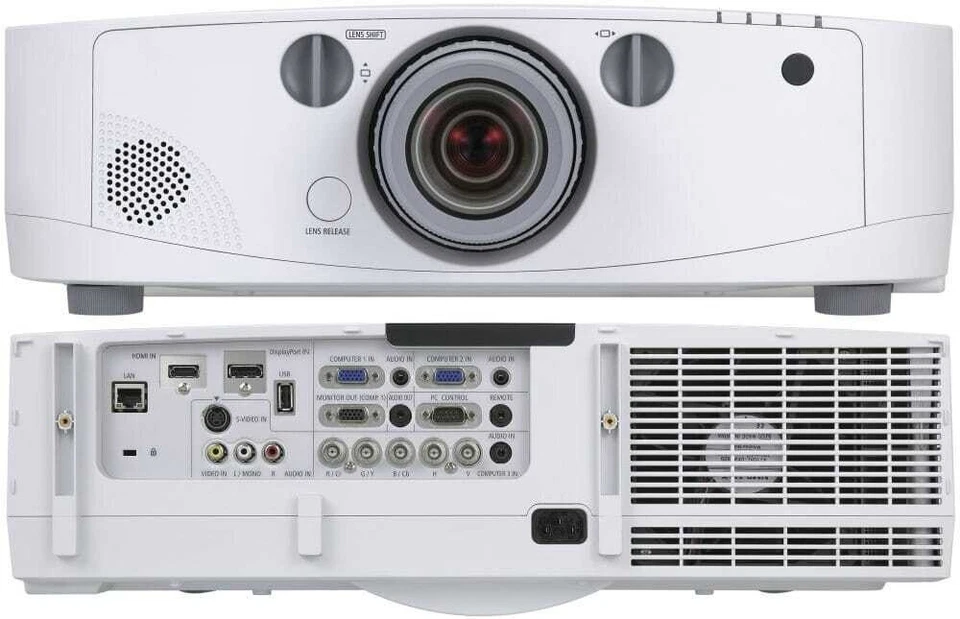 NEC NP-PA500U - PROYECTOR LCD - 3D Listo - 5000 lúmenes ANSI - WUXGA 2778 HORAS Foto 3 de 4