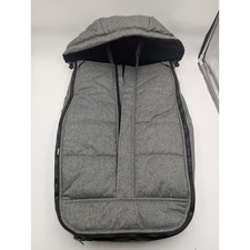 Thule Stroller Accessory Footmuff Bunting Bag Insulated Full Zip Gray/Black