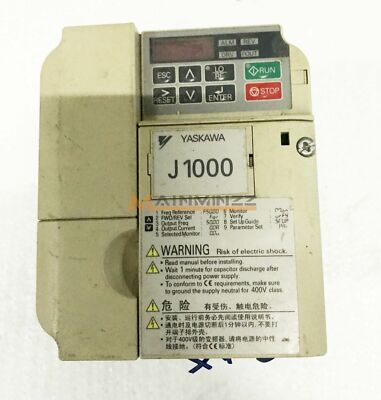 1PC USED Yaskawa inverter 2.2KW 380V CIMR-JB4A0007BAA