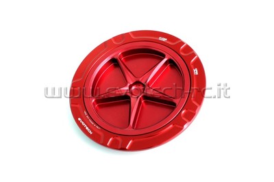 EVOTECH TANKDECKEL BENZIN SCHRAUBE FULL SPIN MV AGUSTA BRUTALE 675 ROT ROT