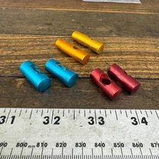 Vintage Dia Compe Gold Dot Brake Lever Pivot Part Blue Red Weinmann Parts Lot