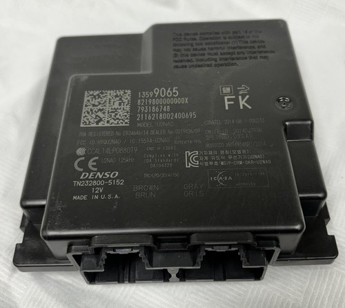 2016-18 GM Genuine OEM 13599065 Keyless Entry Control Module- DENSO - Picture 6 of 14