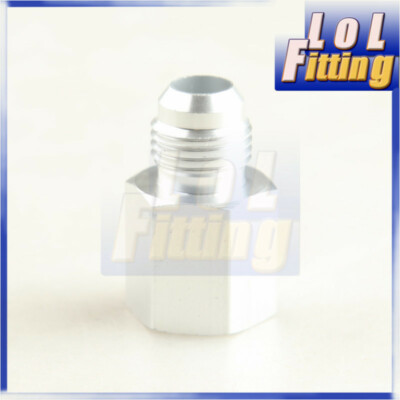 Alu Fitting Adapter Dash 6 weiblich zu Dash 4 männlich, 6,30