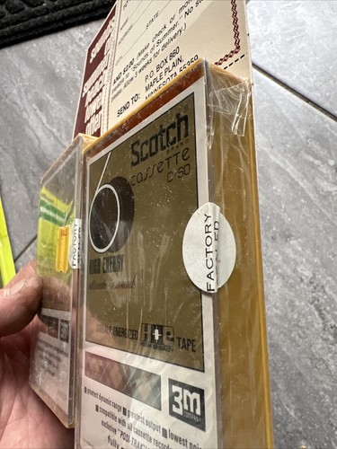 (2) Scotch Type 1 Tape Bias 60 Blank Cassette Tape ME -C-60 NOS Sealed Vintage - Picture 2 of 9
