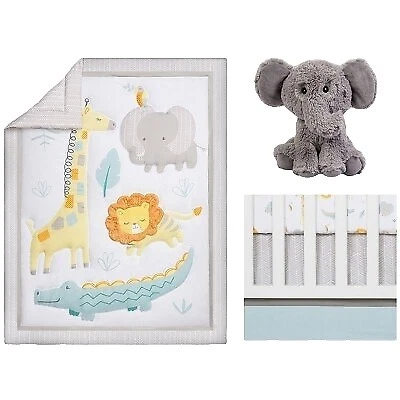 Baby Girls 'Safari Conjuntos de Ropa de cama de vivero