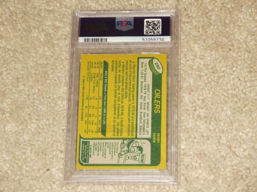 Wayne Gretzky 1980 O-Pee-Chee OPC #250 1980-81 Oilers 80-81 HOF GOAT PSA 8 - Picture 2 of 2