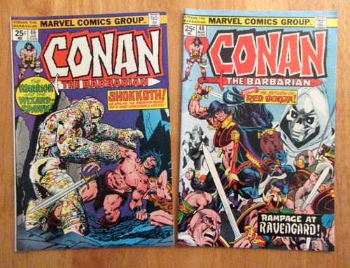 Lot of *6* Hi-Grade CONAN THE BARBARIAN! 42, 45, 46, 48, 49, 50 Bright & Glossy! - Picture 3 of 8