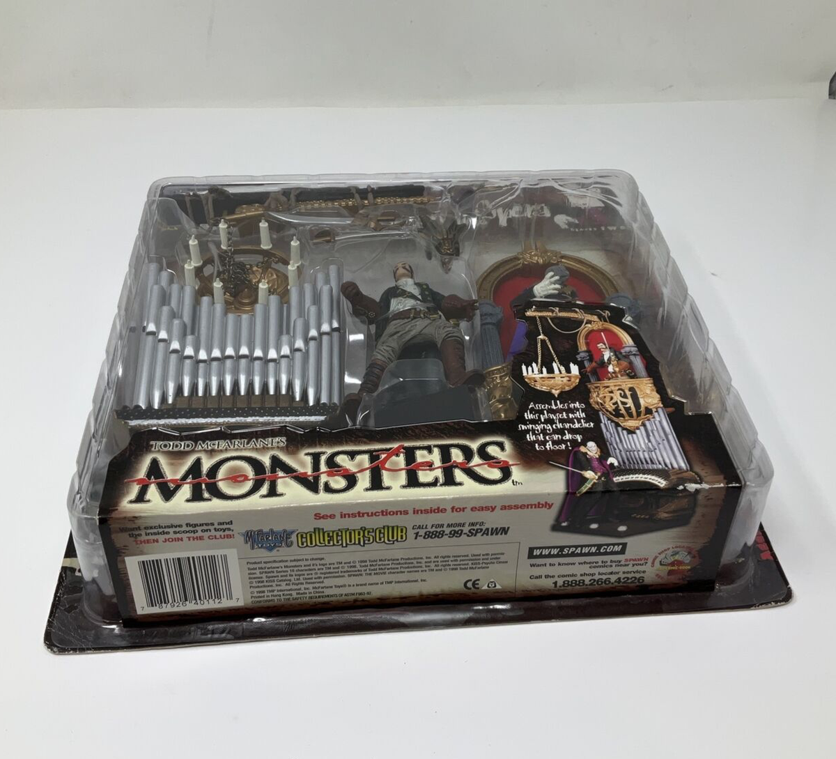 Vintage McFarlane's toys Monsters The Plantom Of The Opera Play