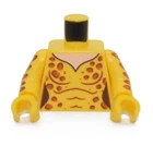 New LEGO Minifigure Torso Cheetah Leopard Print Female catsuit cat 77906 yellow