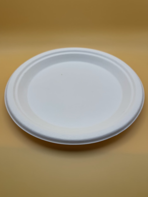 #ad 9 Inch Compostable Paper Plates Heavy Duty Plate Natural and Disposable $32.39