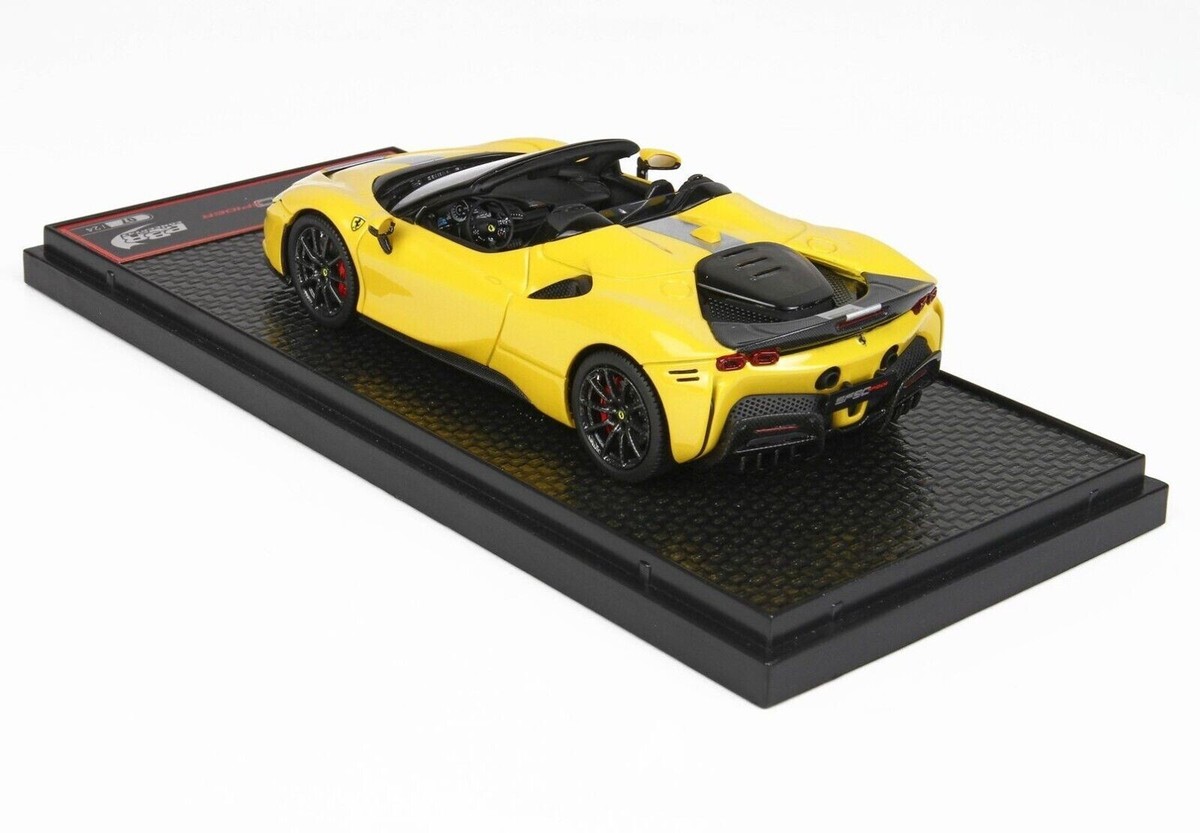 BBR Ferrari SF90 Spider Pack Fiorano Giallo Modena Yellow 1:43 LE