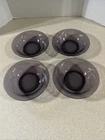 PYREX PURPLE SWIRL AMETHYST 7 1/2" BOWL'S  SET OF 4