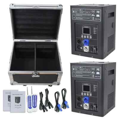 Saviour 2PCS 750W Large Cold Spark Machine Stage Effect DMX Firework With Case