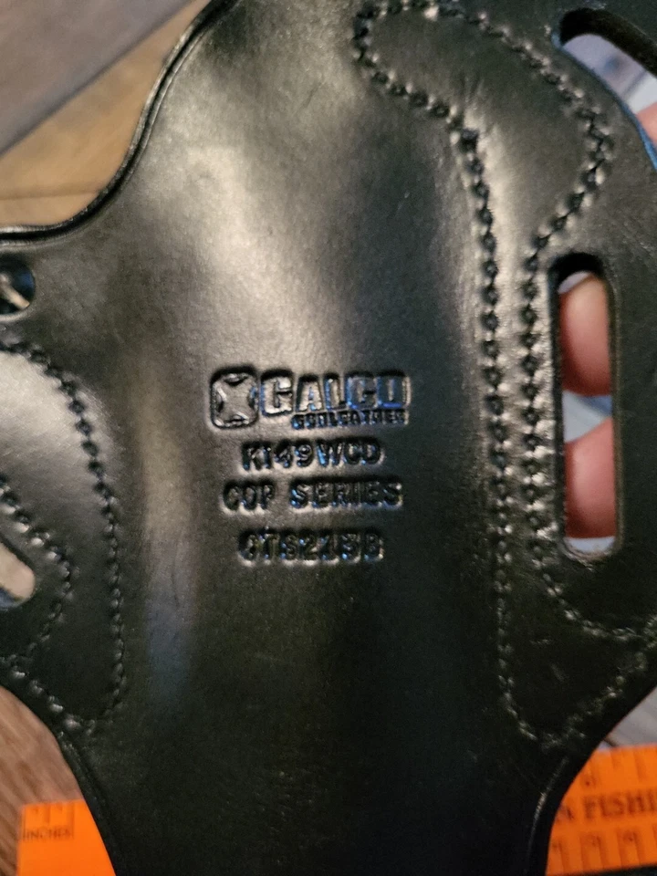 GALCO GUNLEATHER COP 3-Slot Cop Series Holster (Left) Black CTS213B Discontinued - Image 4 of 4