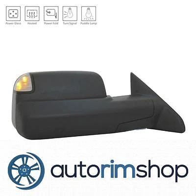 CH1321401 Right Mirror w Heated w/o Memory w Turn Signal for 13-18 RAM 2500 3500