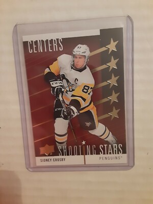 2019-20 Upper Deck Sidney Crosby Shooting Stars Red #SSC-2 Penguins 
