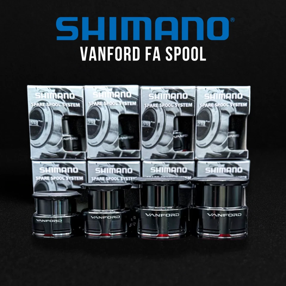 Bobinas/carretes de repuesto Shimano Vanford FA - 500, 1000, 2500, C3000, 4000 (HG, XG)..