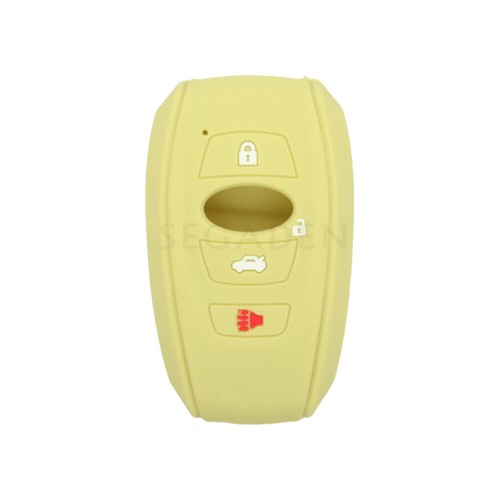Silicone Remote Smart Key Cover fit for SUBARU WRX BRZ Legacy Forester 4 BTN - Picture 36 of 54