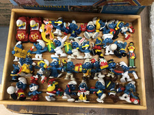 Vintage Peyo Schleich Smurf Collection Gorgeous shape many smurfs