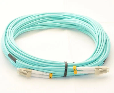 MARKENLOS Glasfaserkabel OM3 / OM4 Multimode Patchkabel LC/LC UPC Duplex | 0,5m - 200m