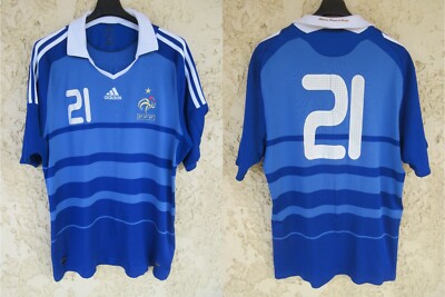 Maillot équipe de FRANCE ESPOIRS porté n°21 ADIDAS match worn