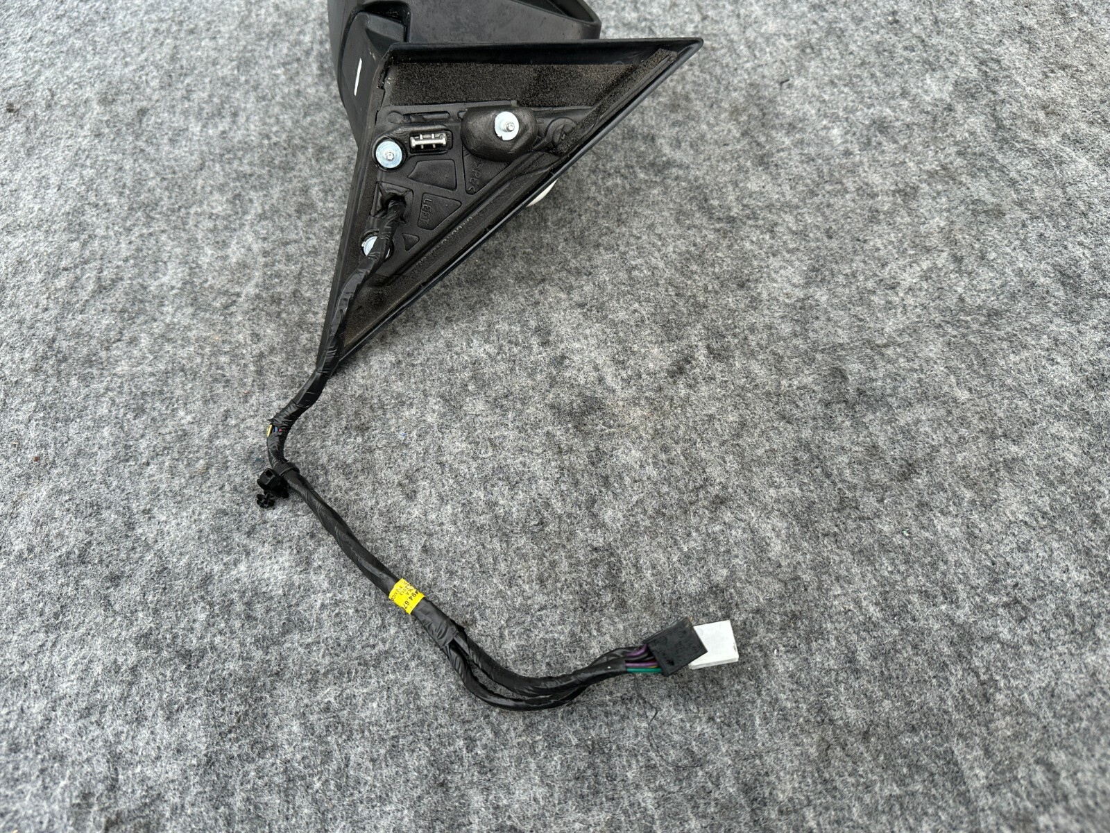 LEFT SIDE DOOR MIRROR ASSEMBLY W/POWER FOLD 14-20 MASERATI QUATTROPORTE GTS M156