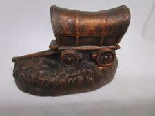 Vintage Collectible Diecast Miniature Conestoga Wagon 1970s