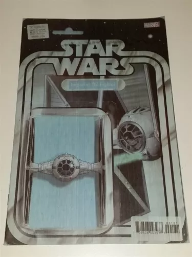 STAR WARS TIE FIGHTER #1 ACTION FIGURE VARIANT JUNE 2019 MARVEL COMICS