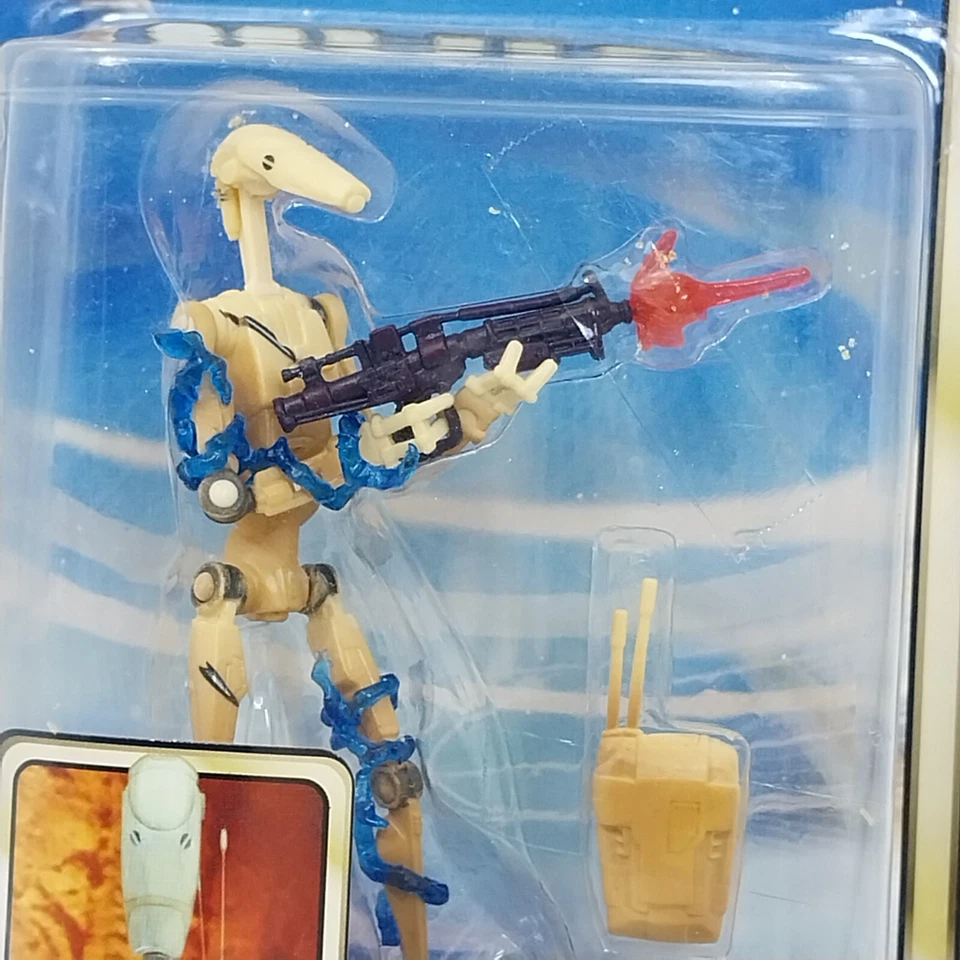 Star Wars Attack Of The Clones "Battle Droid" Arena Battle Hasbro TOMY 2002 - Image 3 of 4
