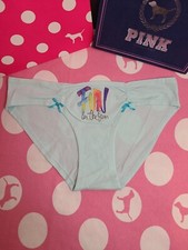 NWT VTG VS PINK Cotton Bow Bikini Panty Size Lg