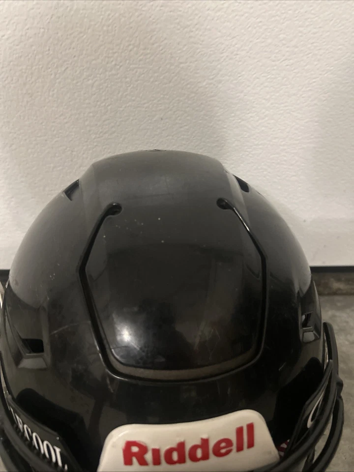 Casco de fútbol americano Riddell SpeedFlex negro con mascarilla juvenil grande 2024 Foto 3 de 4