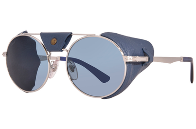 PERSOL Polarized Sunglasses 2496-S-Z 1139/P1 50-18 Silver w