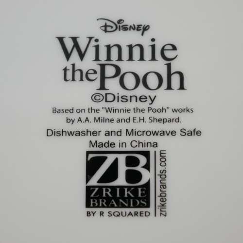 Disney Storage Bowl Winnie the Pooh Ceramic Serving Dish with Vented Lid Zrike - Picture 11 of 14