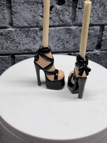 Bratz Princess Heels Custom Resin Black - Picture 9 of 14